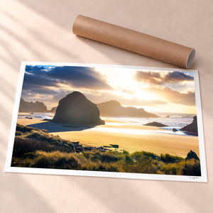 Rocky Shores Unframed Fine Art Paper - Unframed