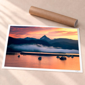 The Midnight Sun Unframed Fine Art Paper - Unframed