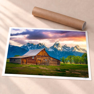 The Old Frontier Unframed Fine Art Paper - Unframed