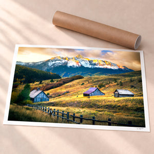 The Wild West Unframed Fine Art Paper - Unframed