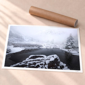 Winter Wonderland Unframed Fine Art Paper - Unframed