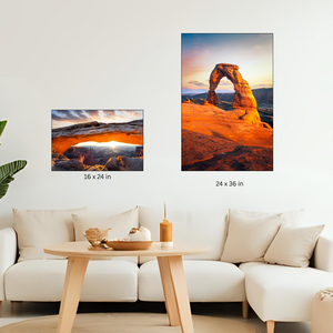 Utah's Famous Arches Collector Set Studio | 24"x16" Print Signature | 24"x36" Print