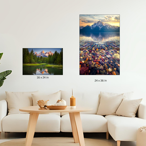 Grand Tetons Bundle Studio | 24"x16" Print Signature | 24"x36" Print