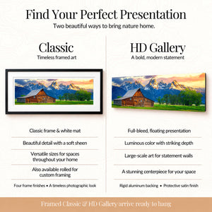 Teton Homestead Classic Midnight Black Frame