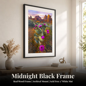 Desert Blumes Midnight Black