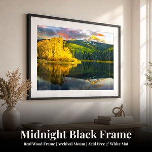Seasons Reflected Midnight Black