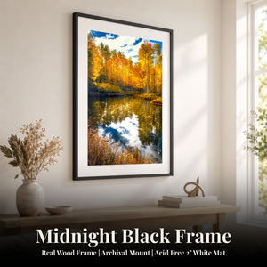The Autumn Mirror Midnight Black