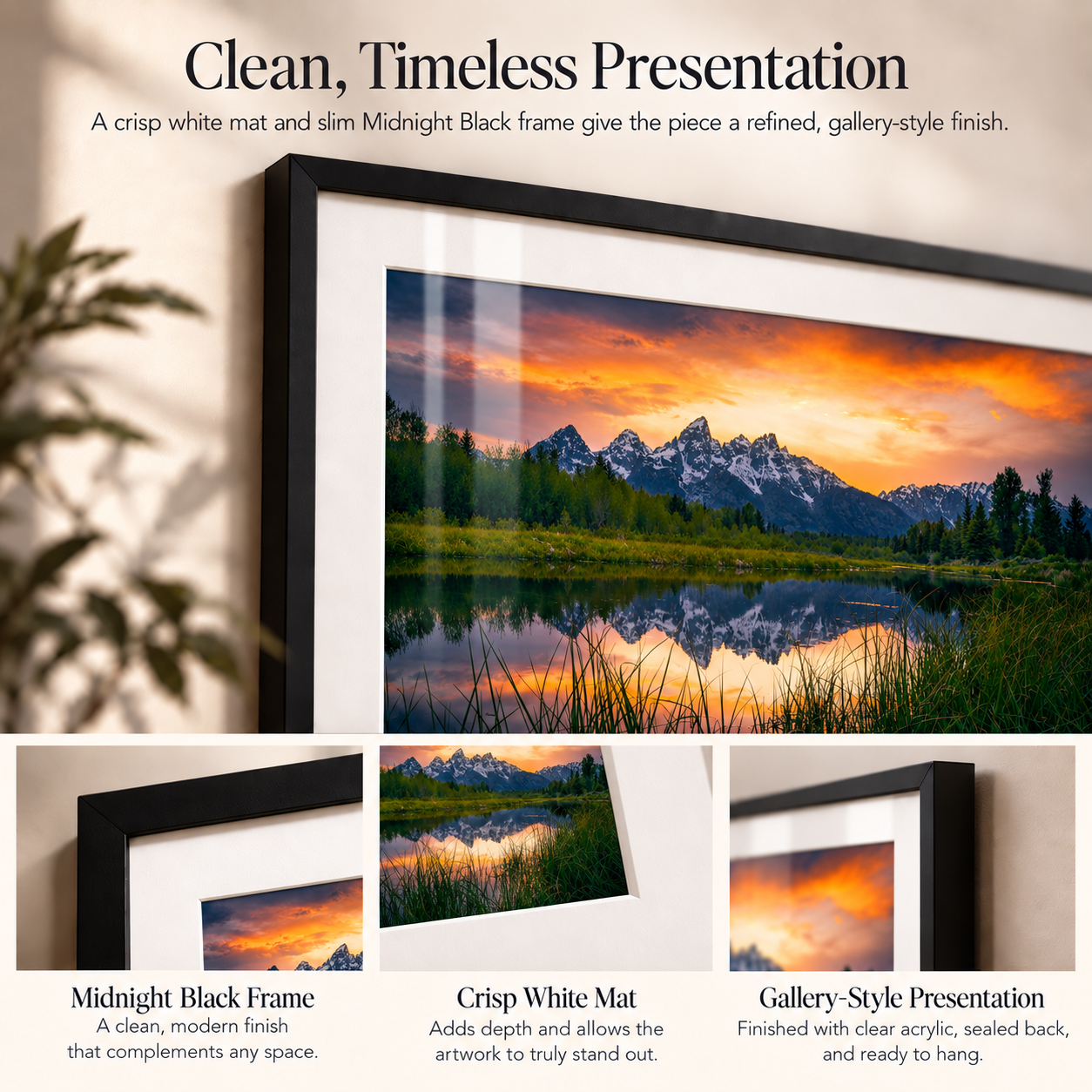Tetons Ablaze - First Time Collector
