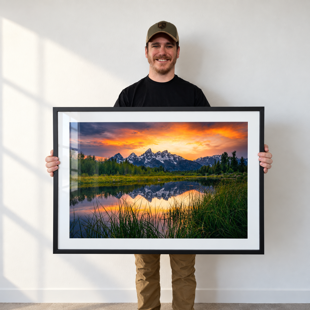 Tetons Ablaze - First Time Collector