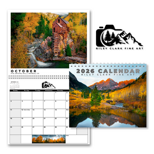 2026 Scenic Photo Wall Calendar, Nature Wall Decor, Monthly Organizer, Perfect Gift for Nature Lovers, Home Office Planning