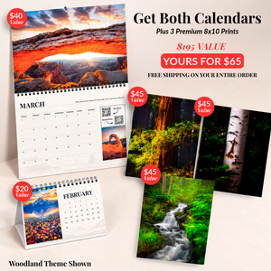 2027 Calendar & Print Bundle
