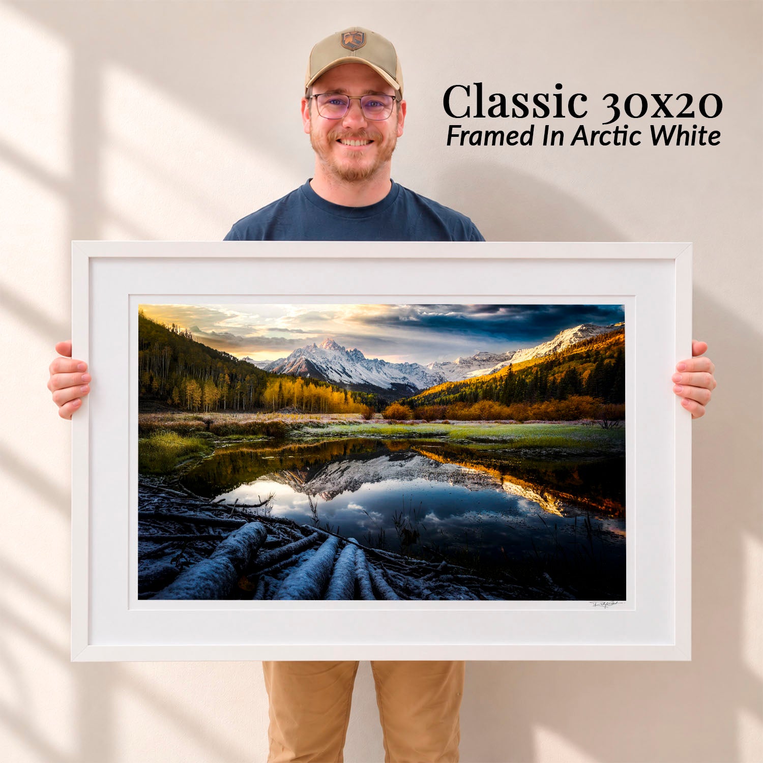 Break of Dawn - First Time Collector Arctic White Frame