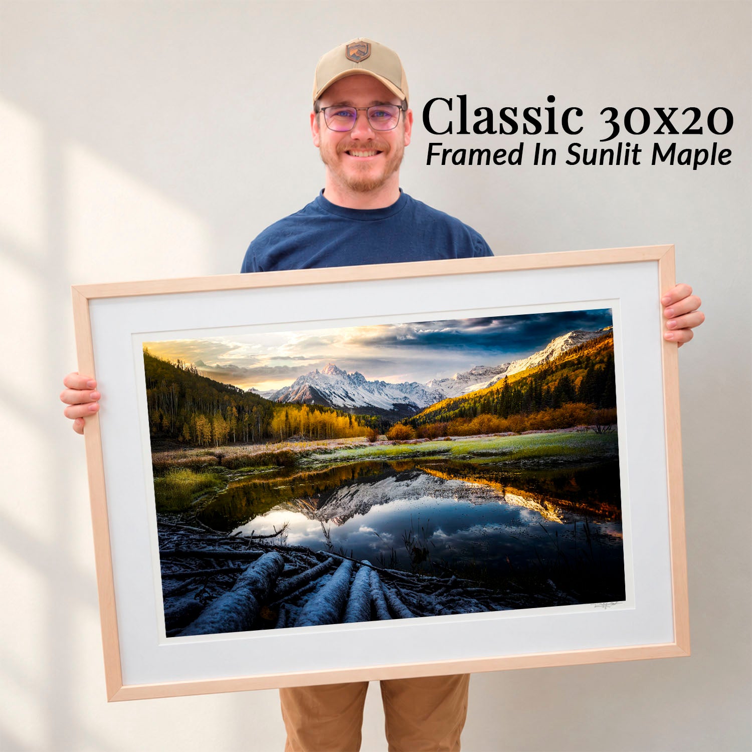 Break of Dawn - First Time Collector Sunlit Maple Frame