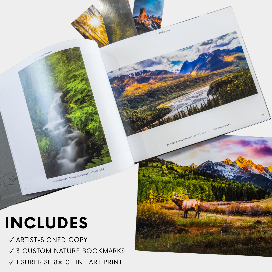 10x8 Hardback Photography Book - Nature Through My Lens